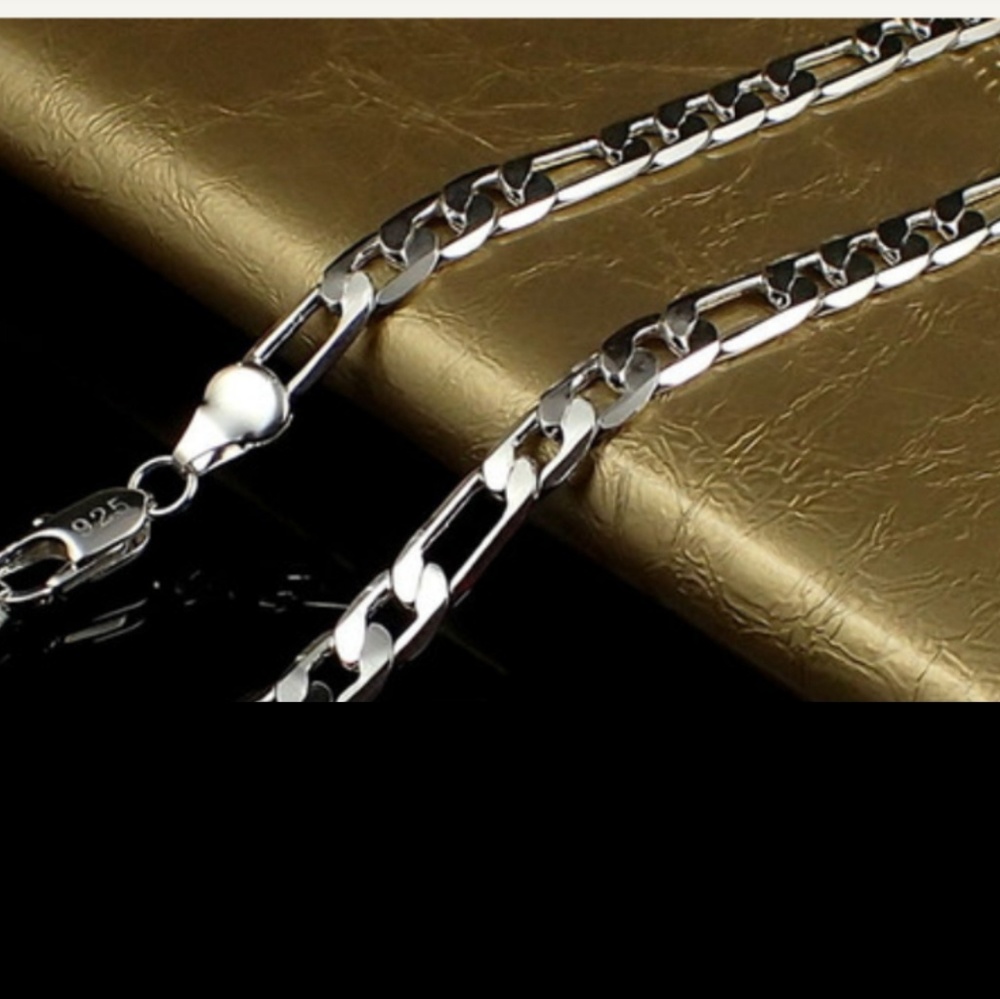 30 in. 925 Figaro Chain